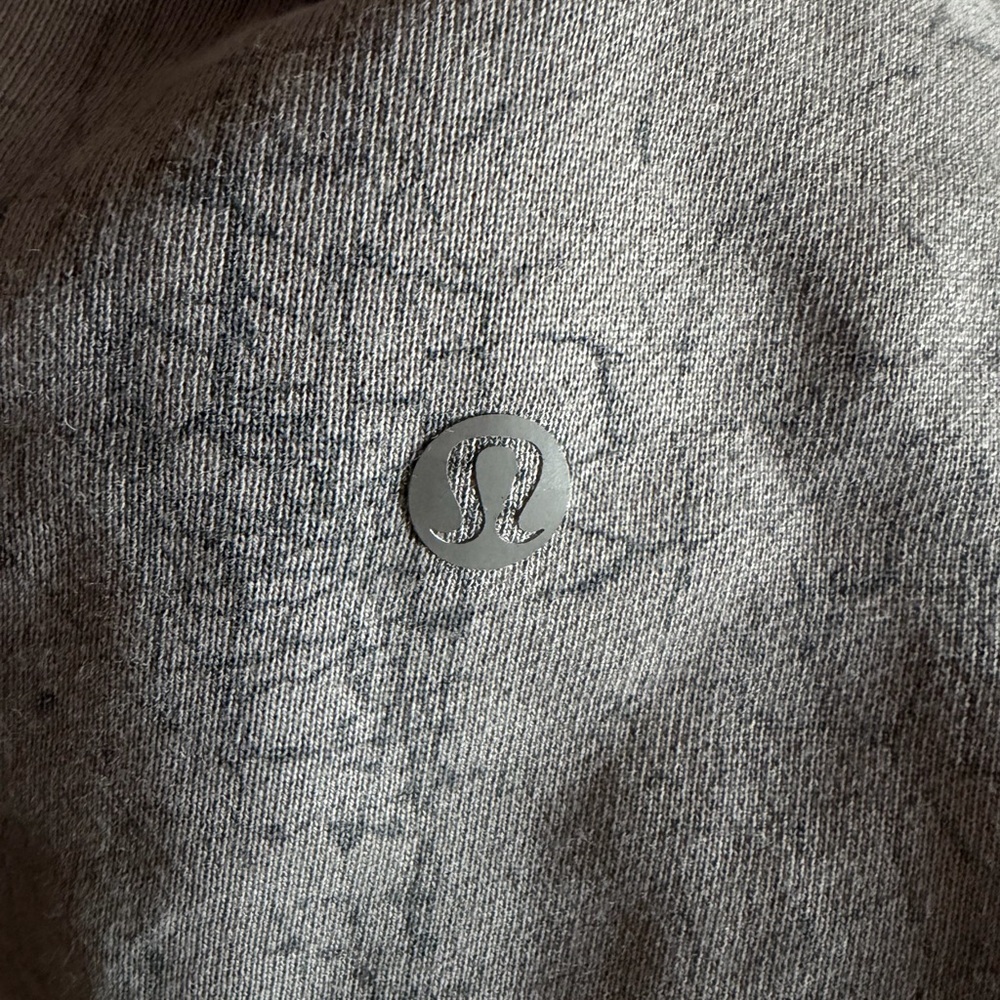 Lululemon Warm Down Jogger Size 8 Grey Crackle Print Sweatpants Athleisure - Picture 7 of 8